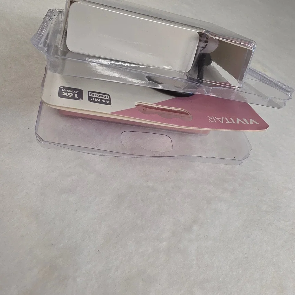 Vivitar PopSnap VEC S124 Digital Camera 44MP 1080p HD 16x Zoom Rose Gold Pink